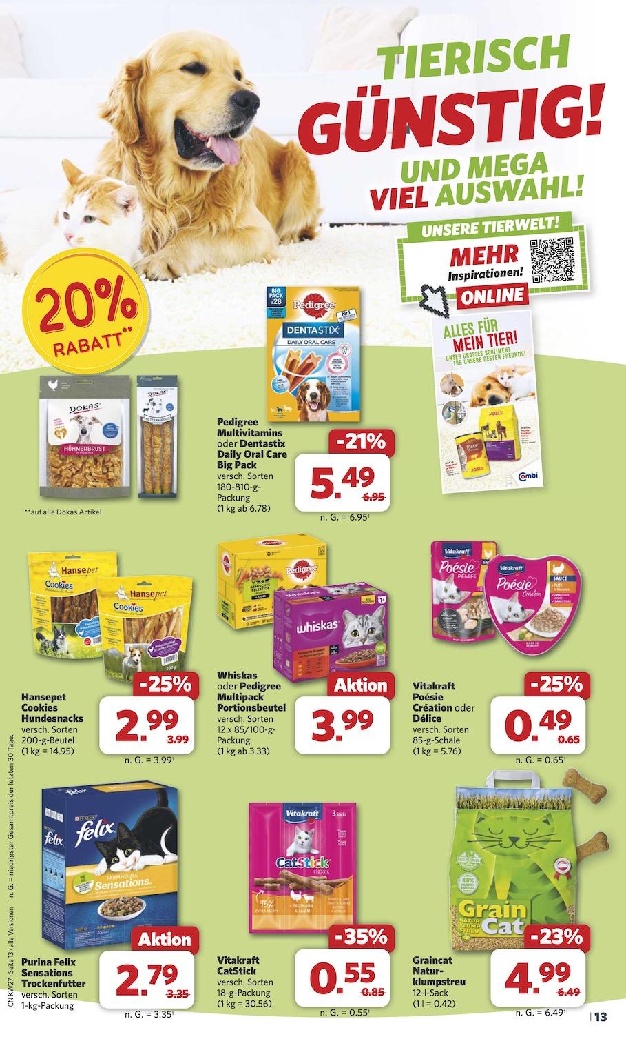 Combi Aktueller Prospekt ab Montag Seite 13