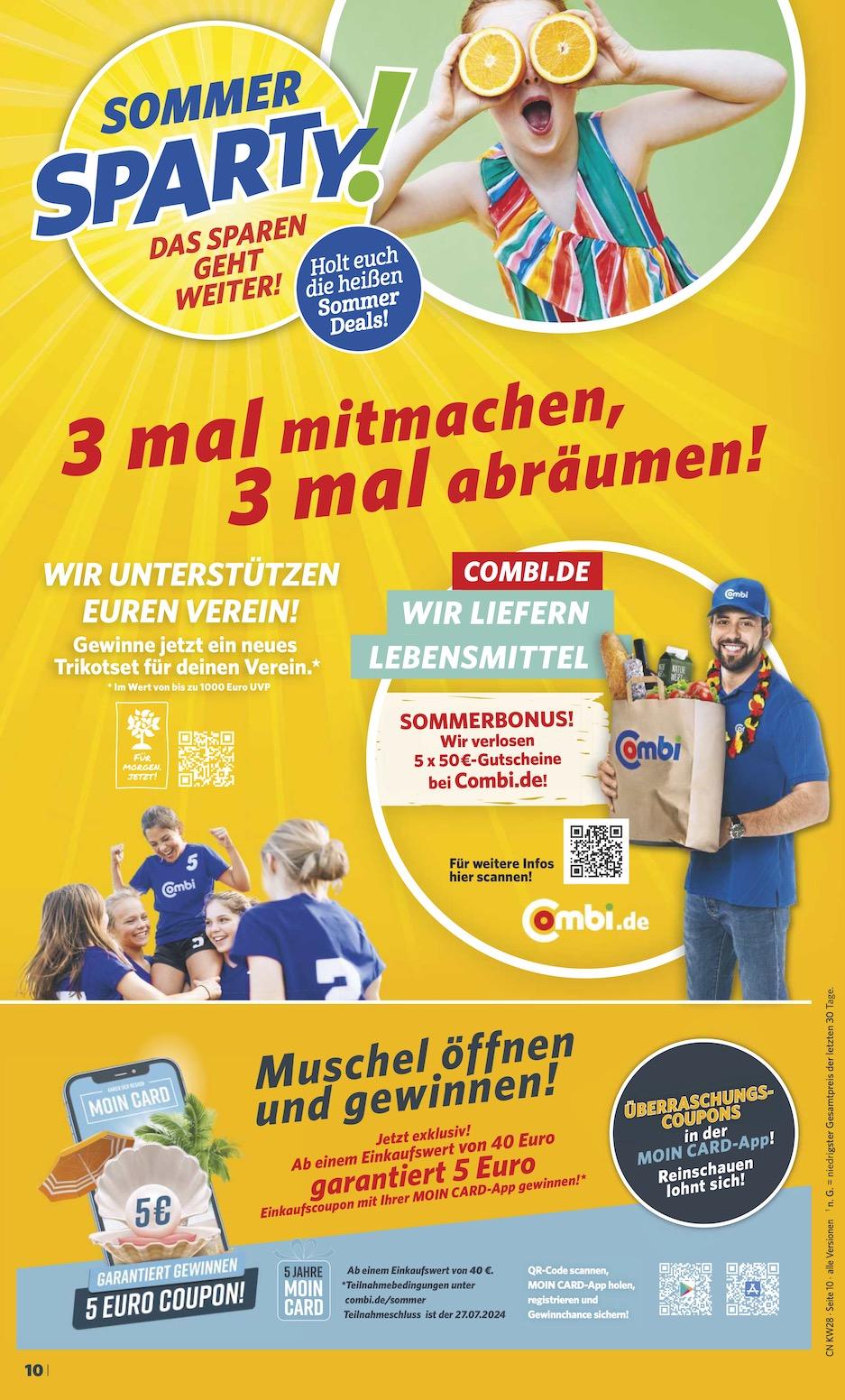 Combi Aktueller Prospekt ab Montag Seite 12