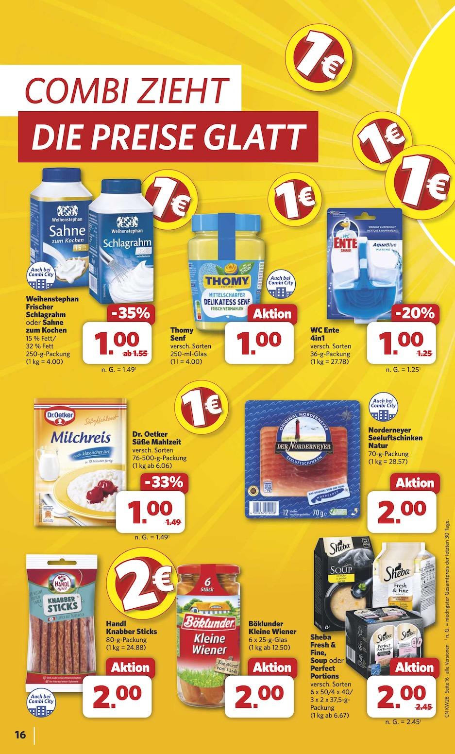 Combi Aktueller Prospekt ab Montag Seite 18