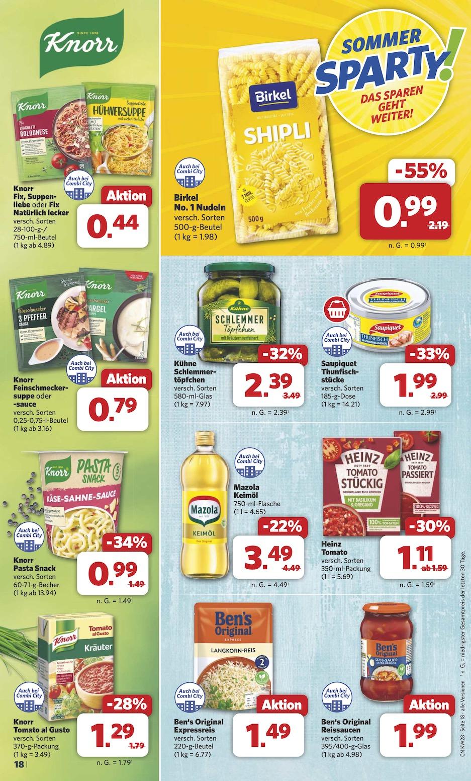 Combi Aktueller Prospekt ab Montag Seite 20