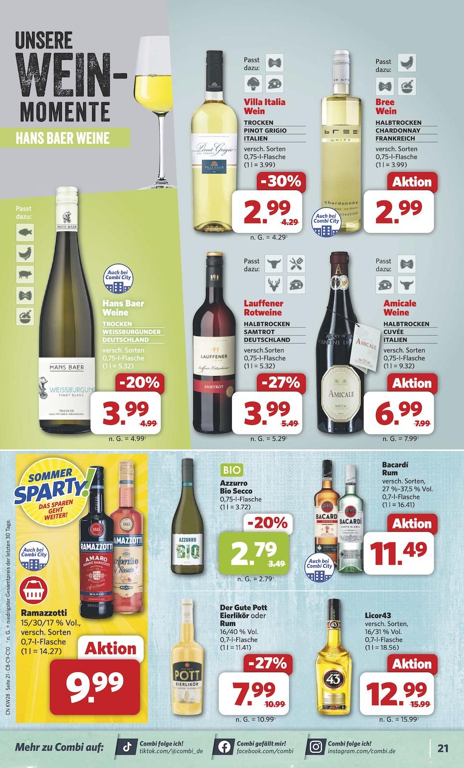 Combi Aktueller Prospekt ab Montag Seite 23