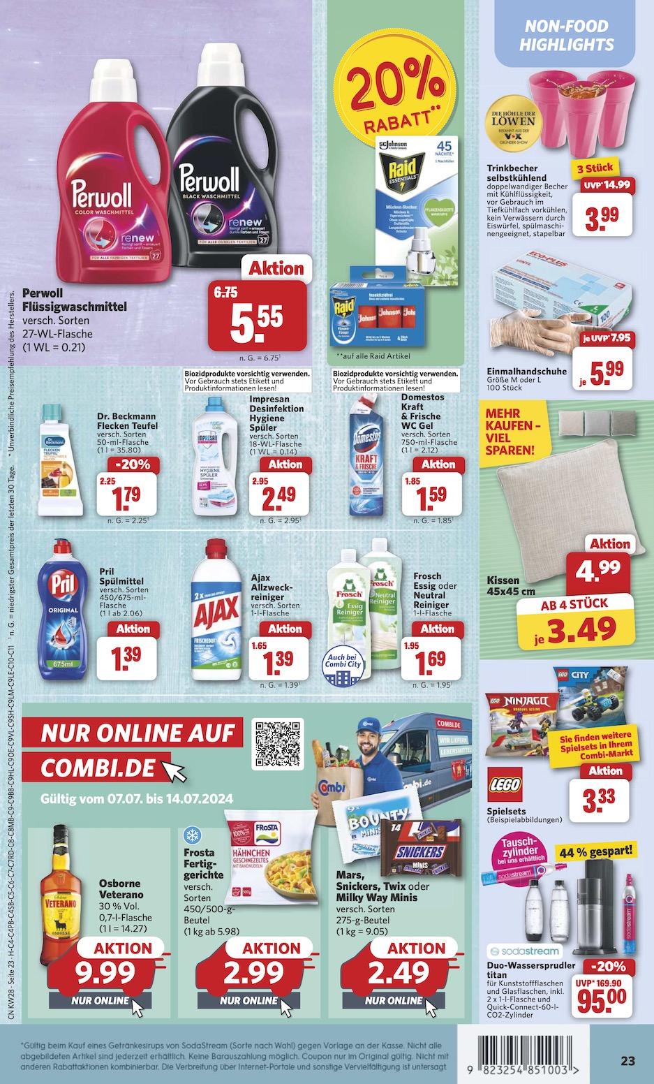 Combi Aktueller Prospekt ab Montag Seite 25