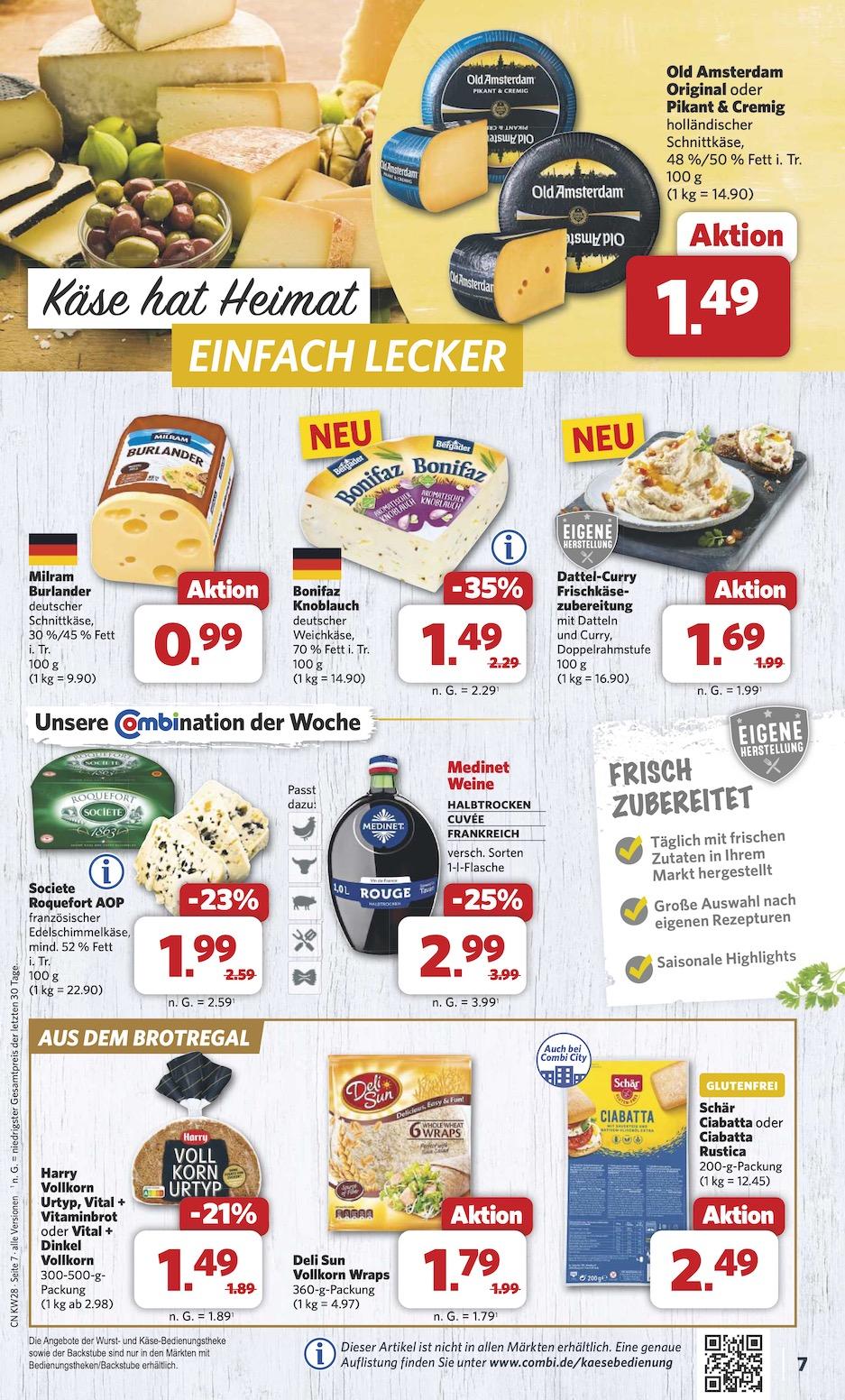 Combi Aktueller Prospekt ab Montag Seite 7