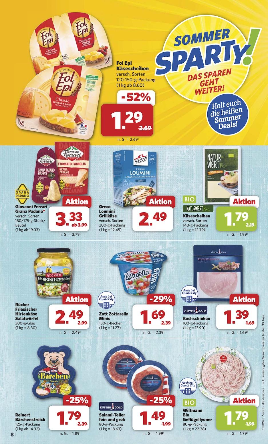 Combi Aktueller Prospekt ab Montag Seite 8