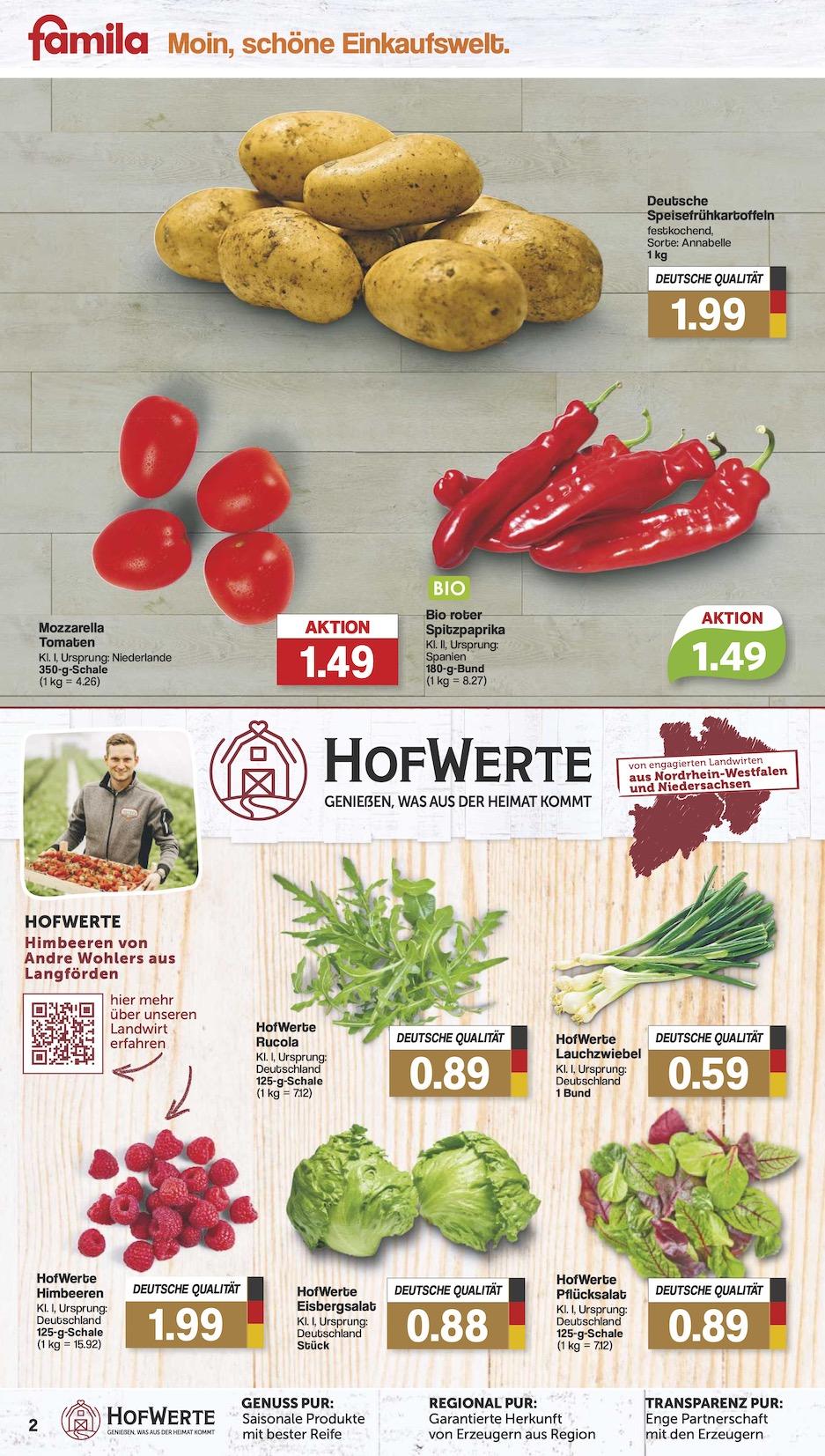 Famila Aktueller Prospekt ab Montag Seite 2