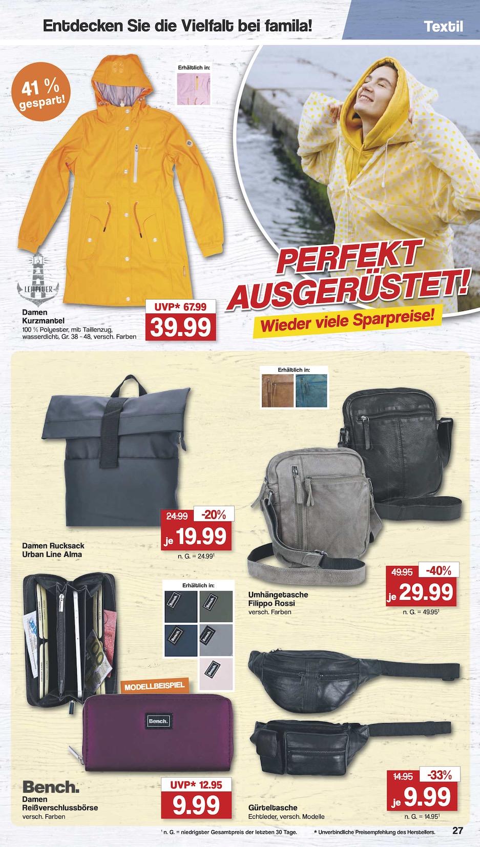 Famila Aktueller Prospekt ab Montag Seite 27