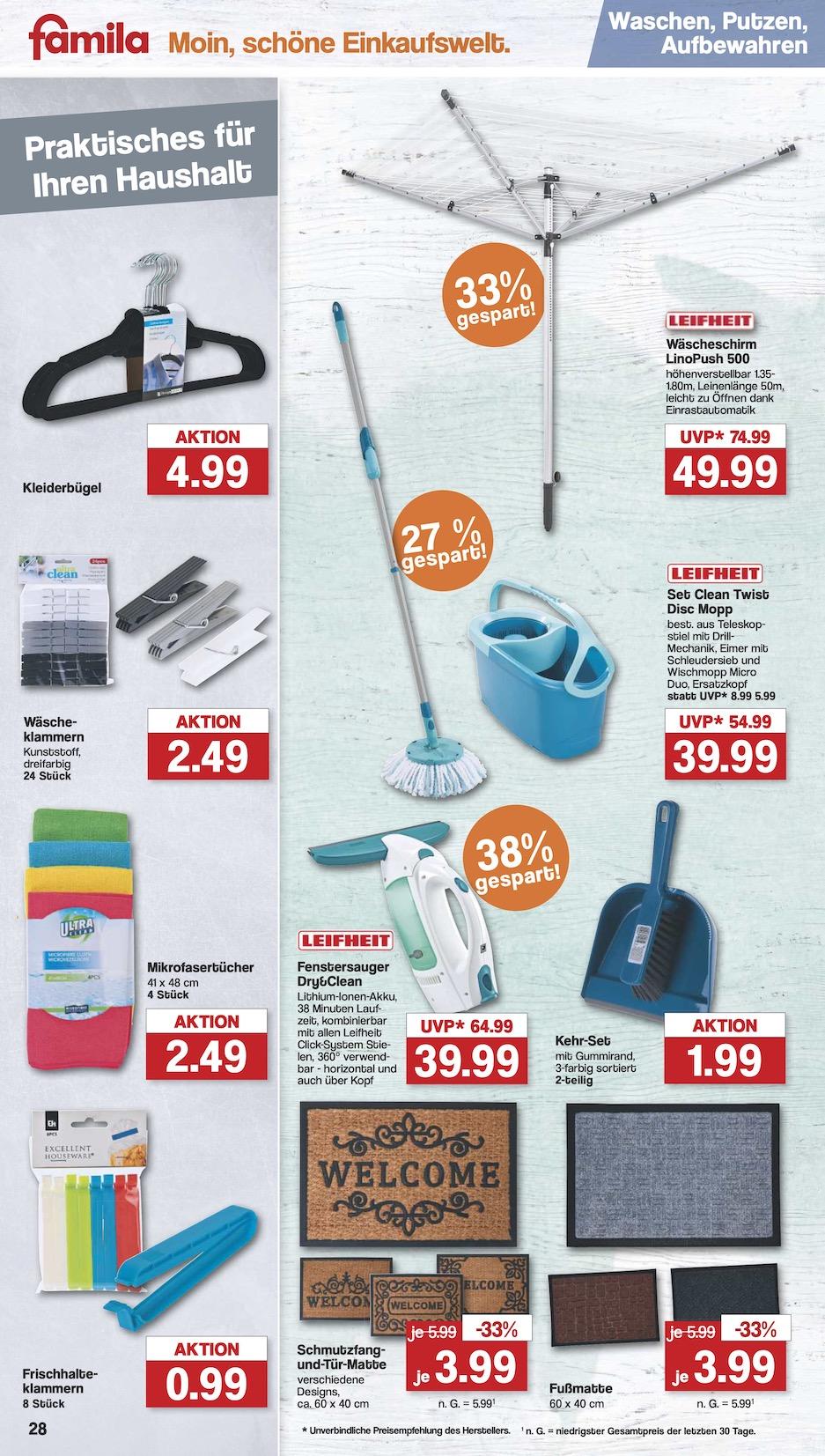 Famila Aktueller Prospekt ab Montag Seite 28