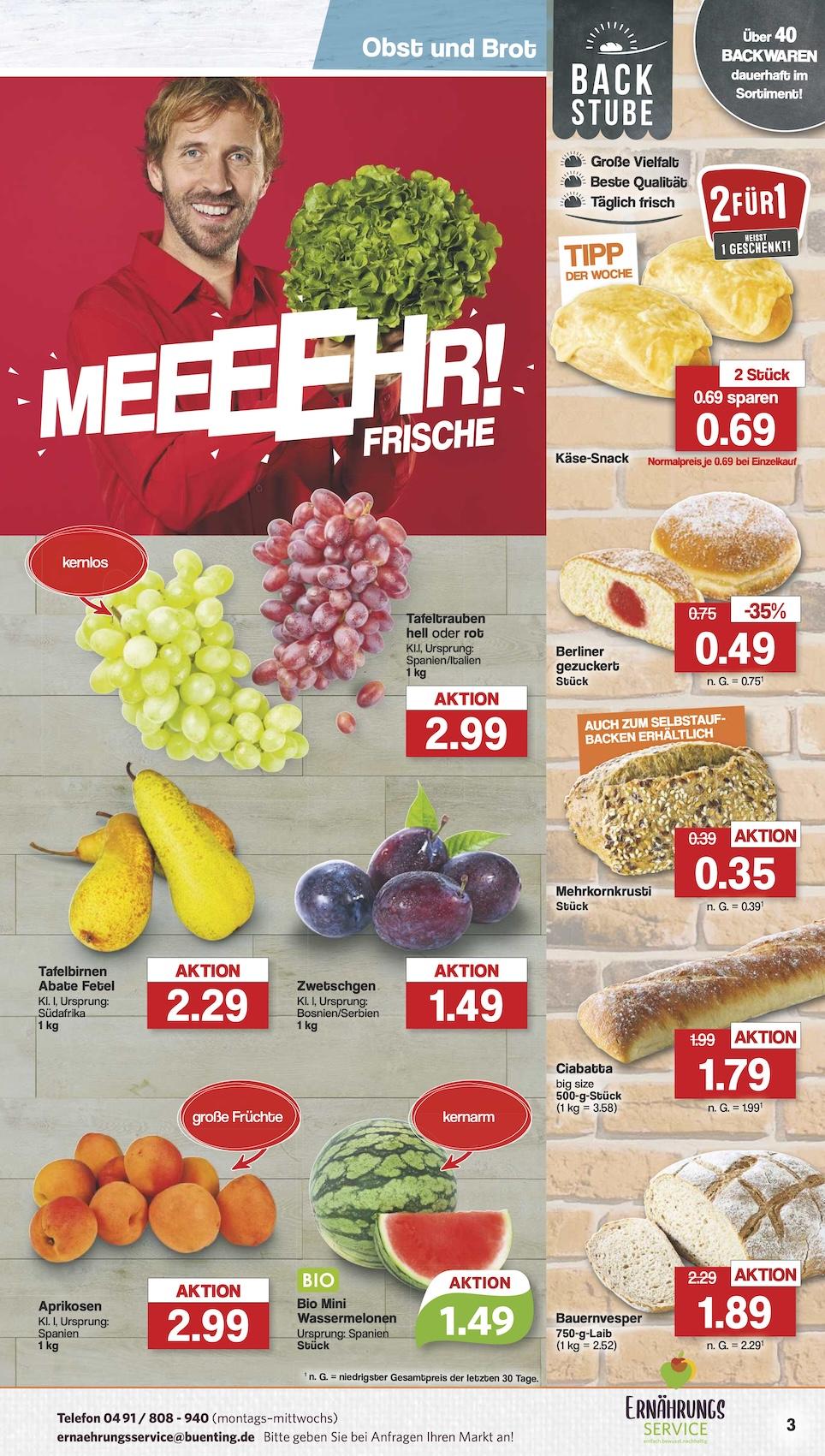 Famila Aktueller Prospekt ab Montag Seite 3