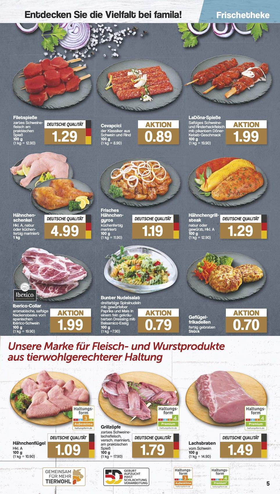 Famila Aktueller Prospekt ab Montag Seite 5