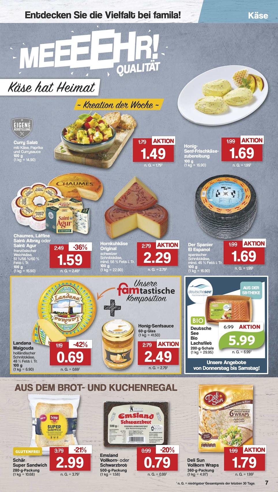 Famila Aktueller Prospekt ab Montag Seite 7
