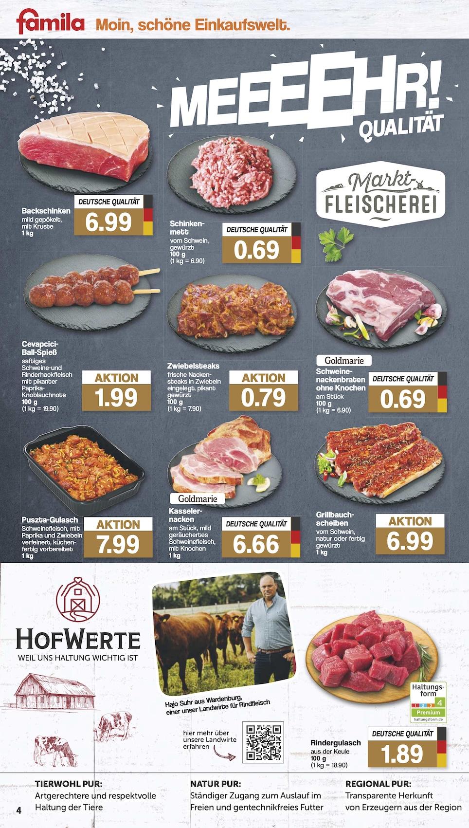 Famila Aktueller Prospekt ab Montag Seite 4