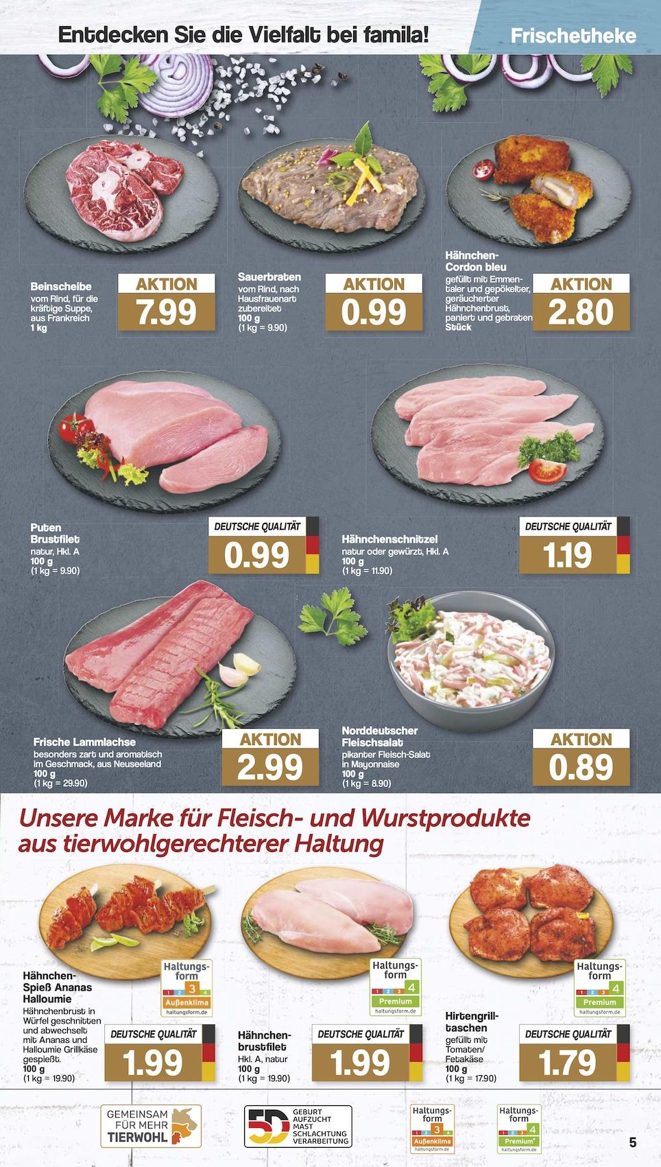 Famila Aktueller Prospekt ab Montag Seite 5