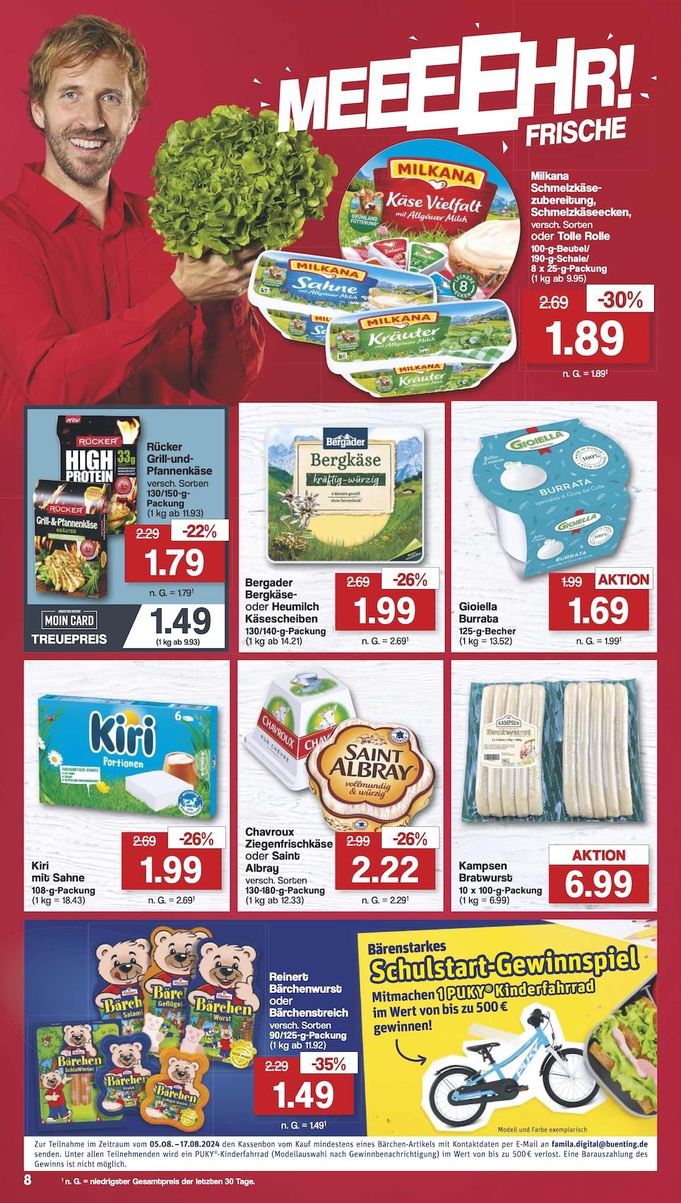 Famila Aktueller Prospekt ab Montag Seite 8