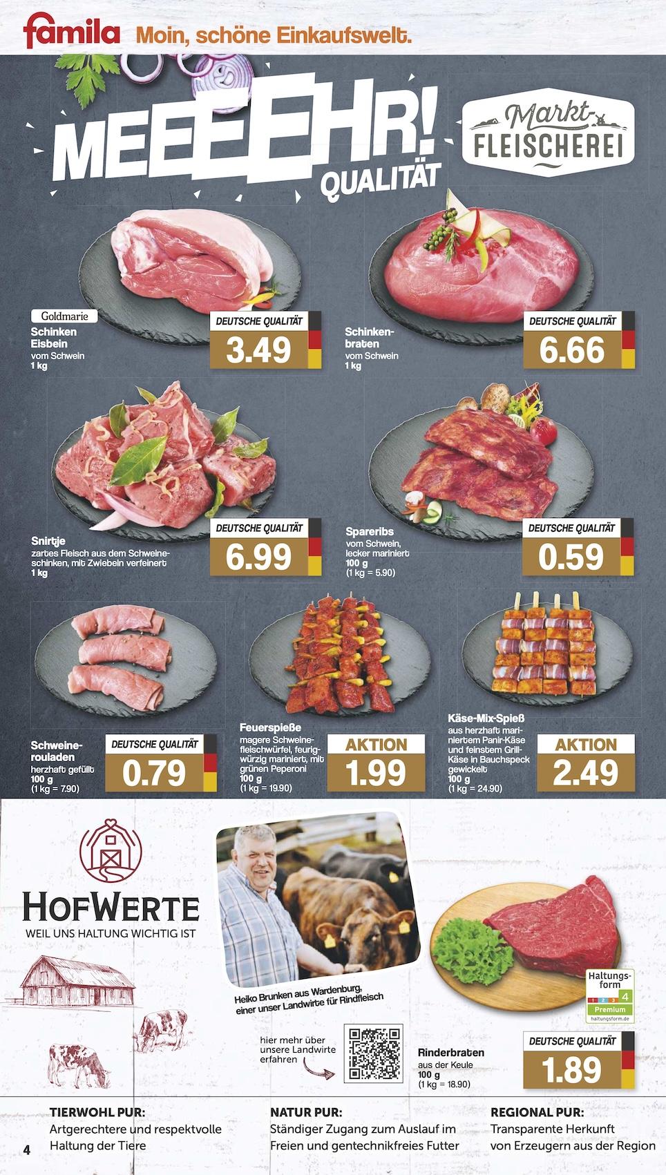 Famila Aktueller Prospekt ab Montag Seite 4