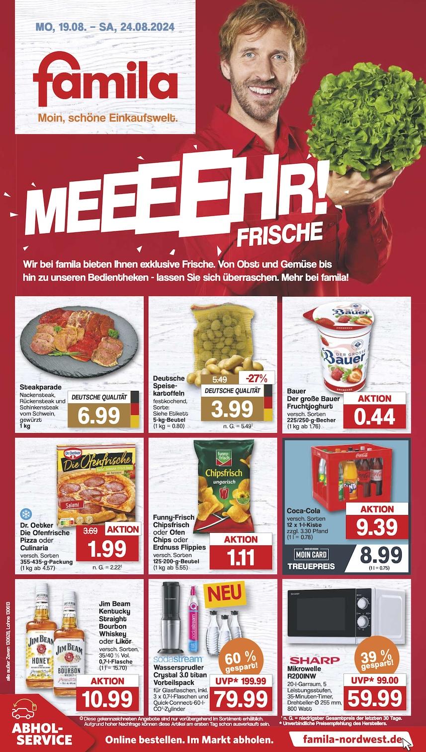 Famila Aktueller Prospekt ab Montag Seite 1