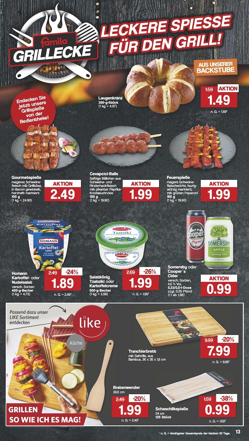Famila Aktueller Prospekt ab Montag Seite 13