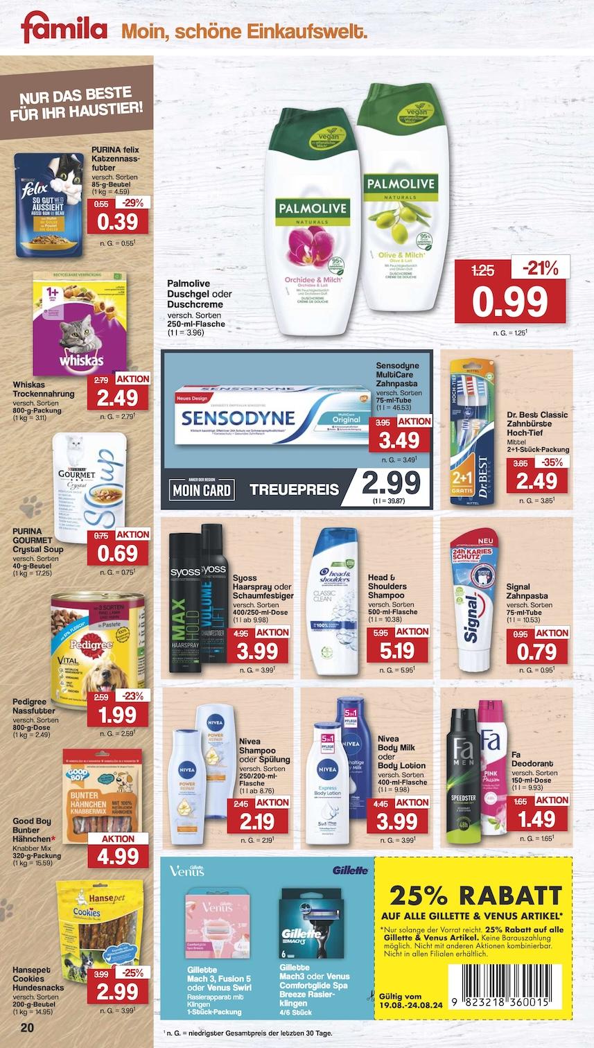 Famila Aktueller Prospekt ab Montag Seite 20