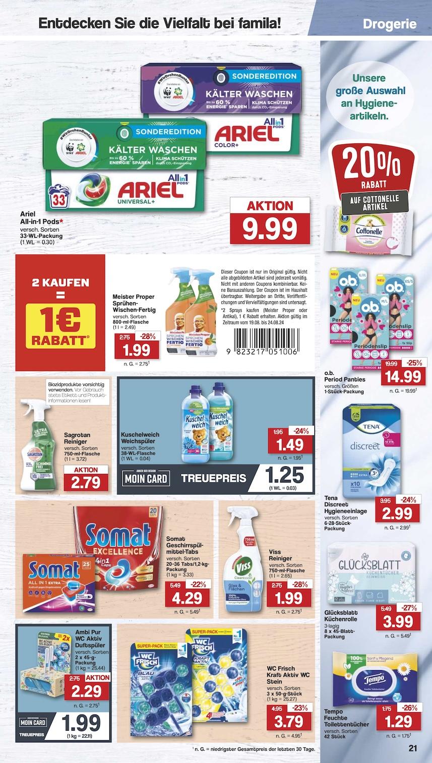 Famila Aktueller Prospekt ab Montag Seite 21