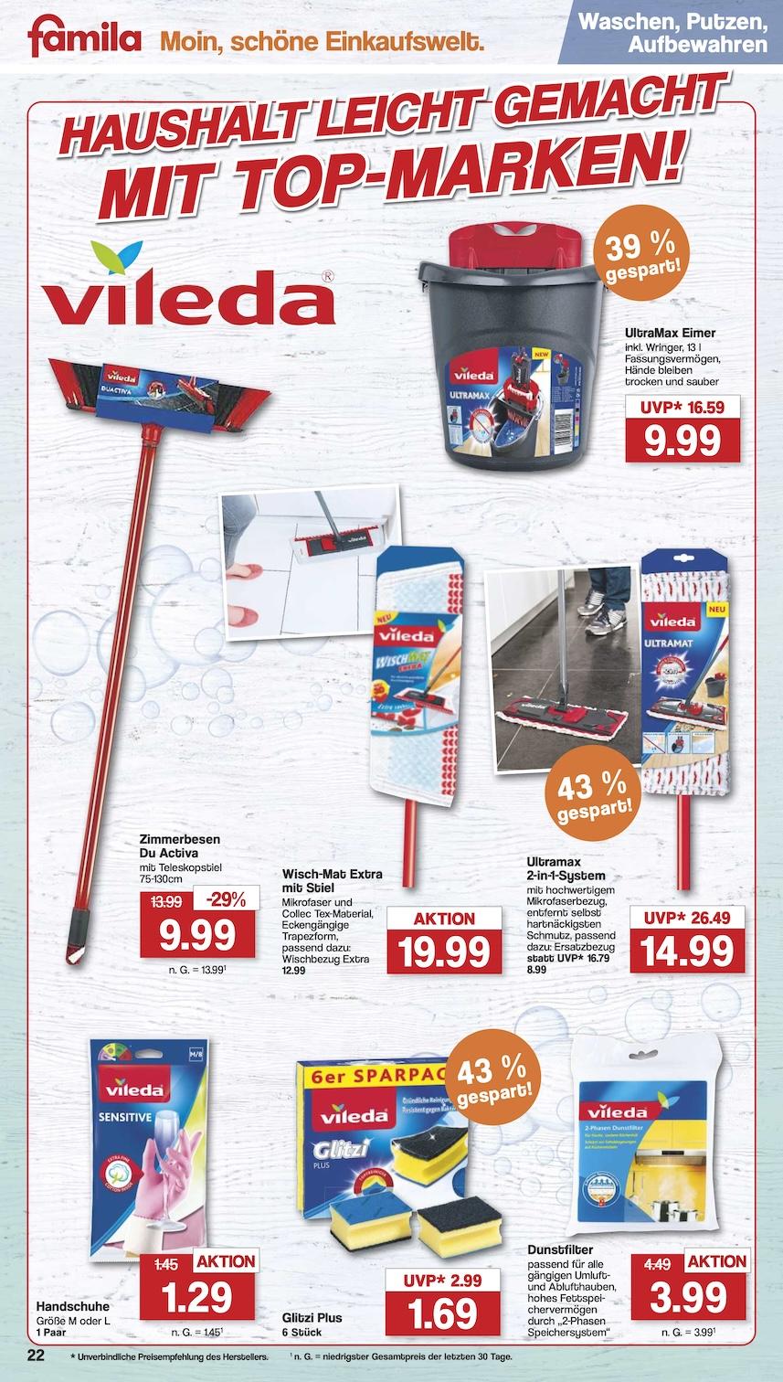 Famila Aktueller Prospekt ab Montag Seite 22
