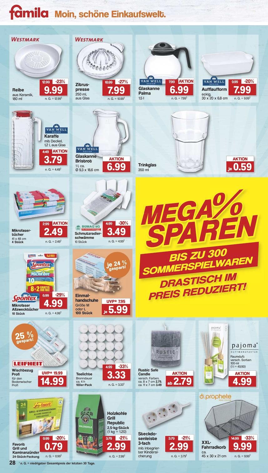 Famila Aktueller Prospekt ab Montag Seite 28