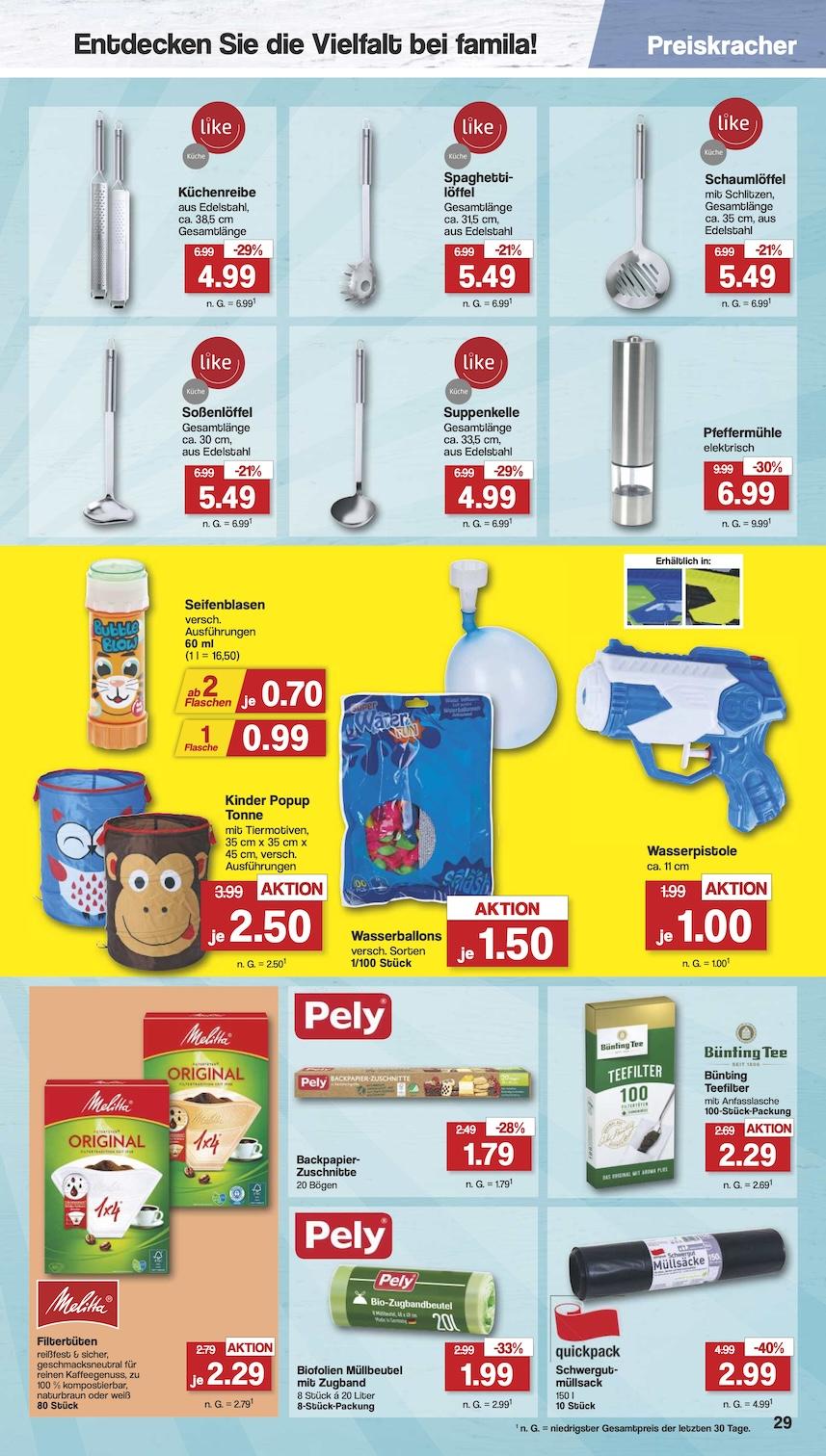 Famila Aktueller Prospekt ab Montag Seite 31