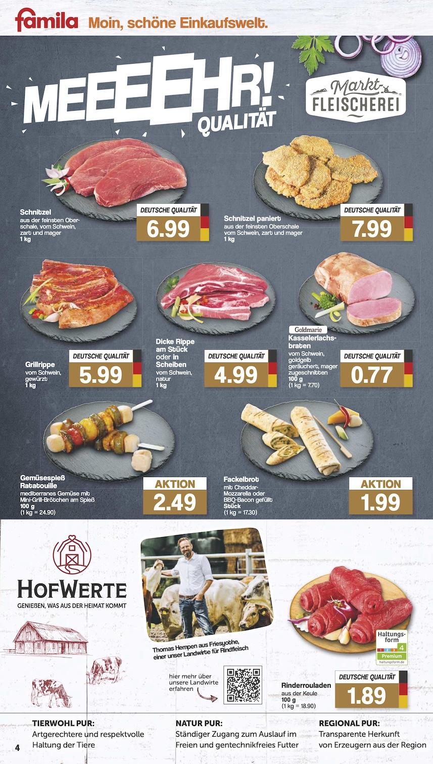 Famila Aktueller Prospekt ab Montag Seite 4