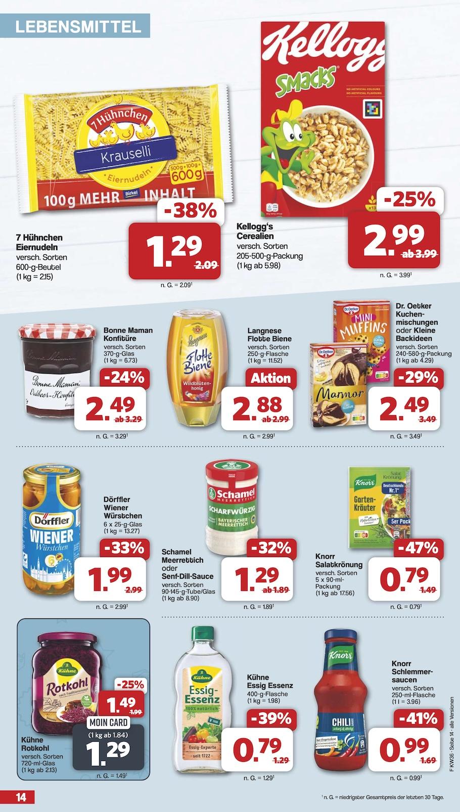 Famila Aktueller Prospekt ab Montag Seite 14