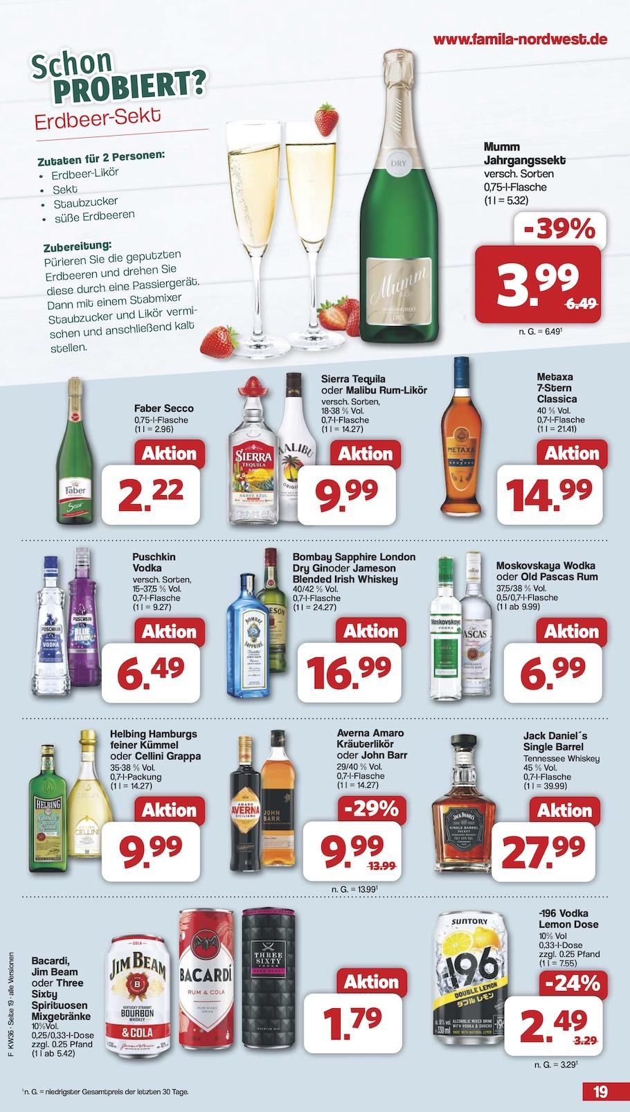 Famila Aktueller Prospekt ab Montag Seite 19