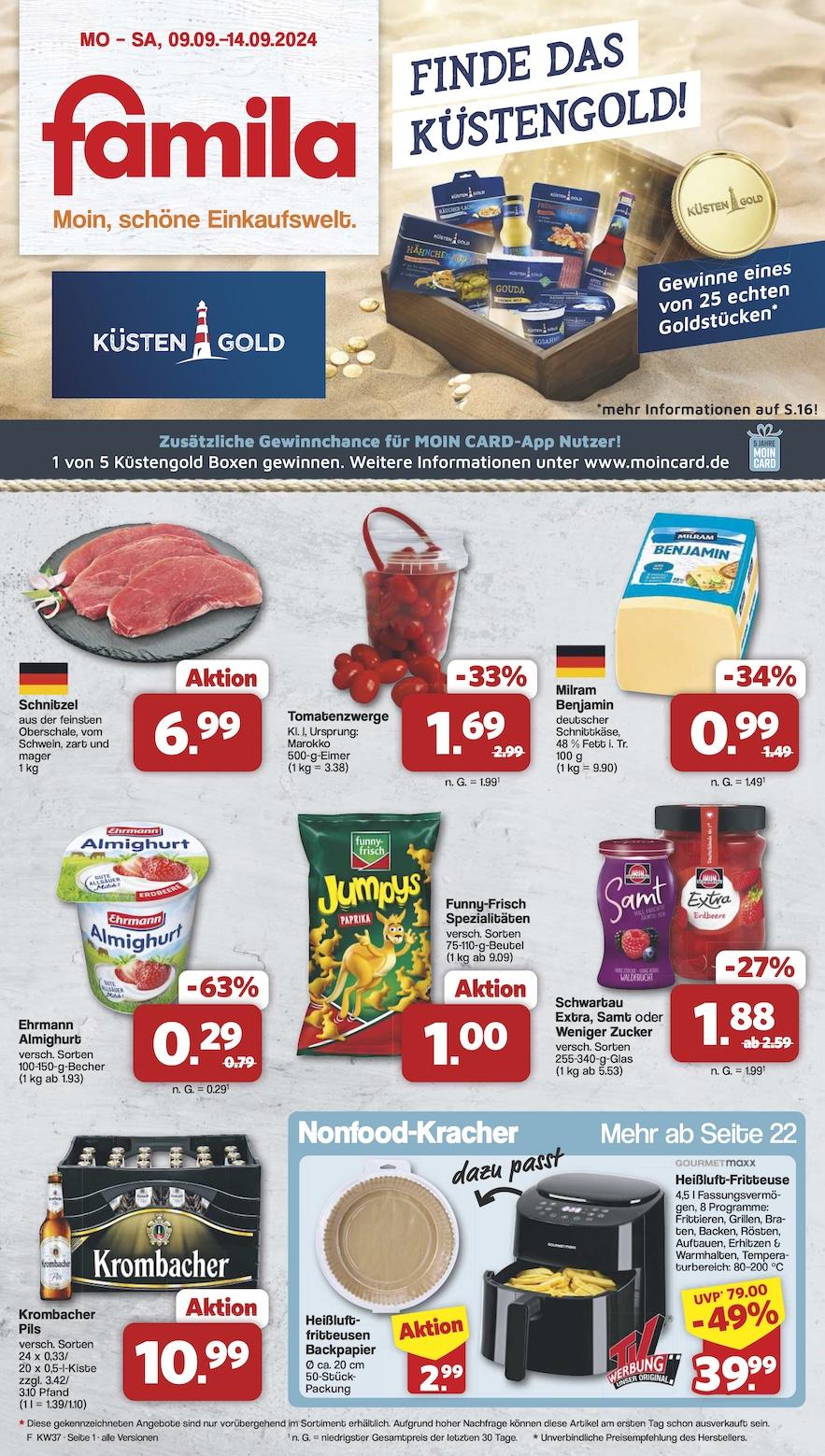 Famila Aktueller Prospekt ab Montag Seite 1