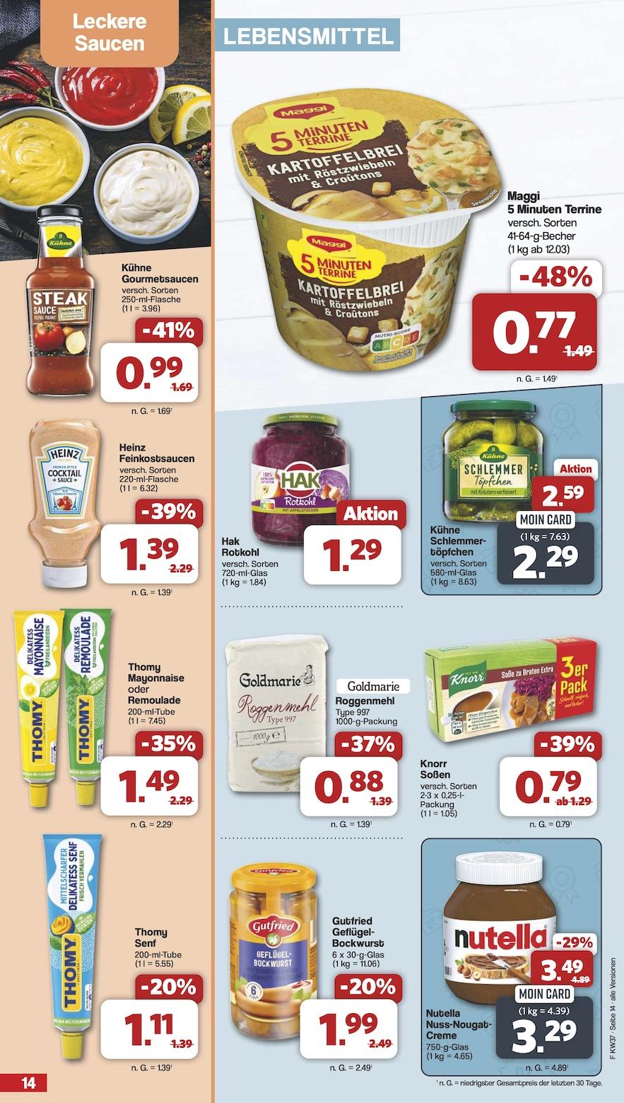 Famila Aktueller Prospekt ab Montag Seite 14