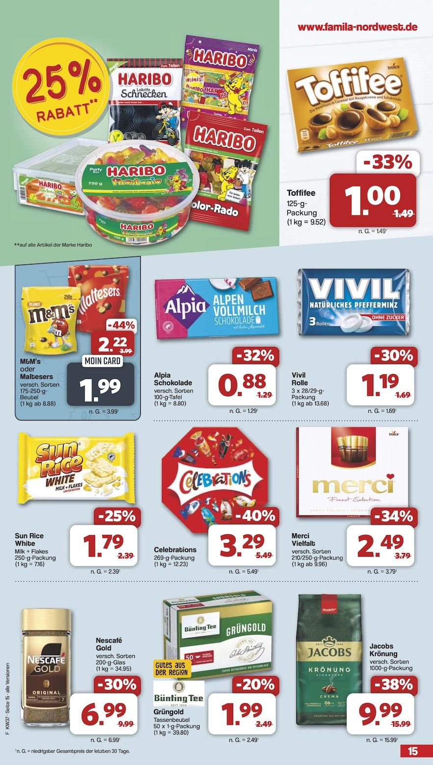 Famila Aktueller Prospekt ab Montag Seite 15