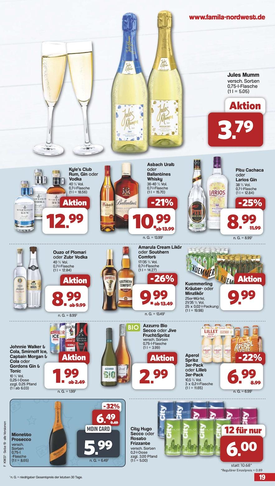 Famila Aktueller Prospekt ab Montag Seite 19