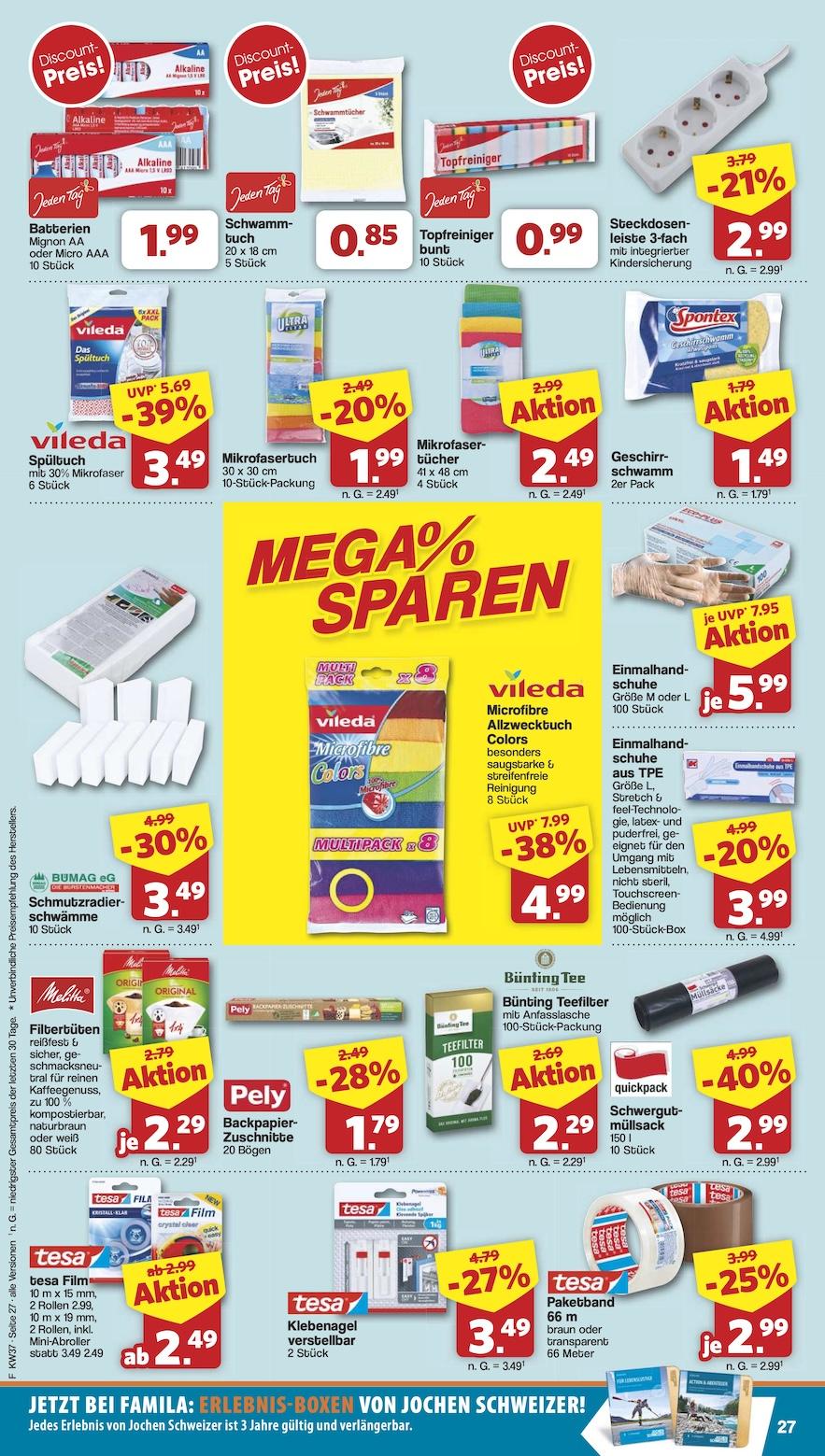 Famila Aktueller Prospekt ab Montag Seite 27