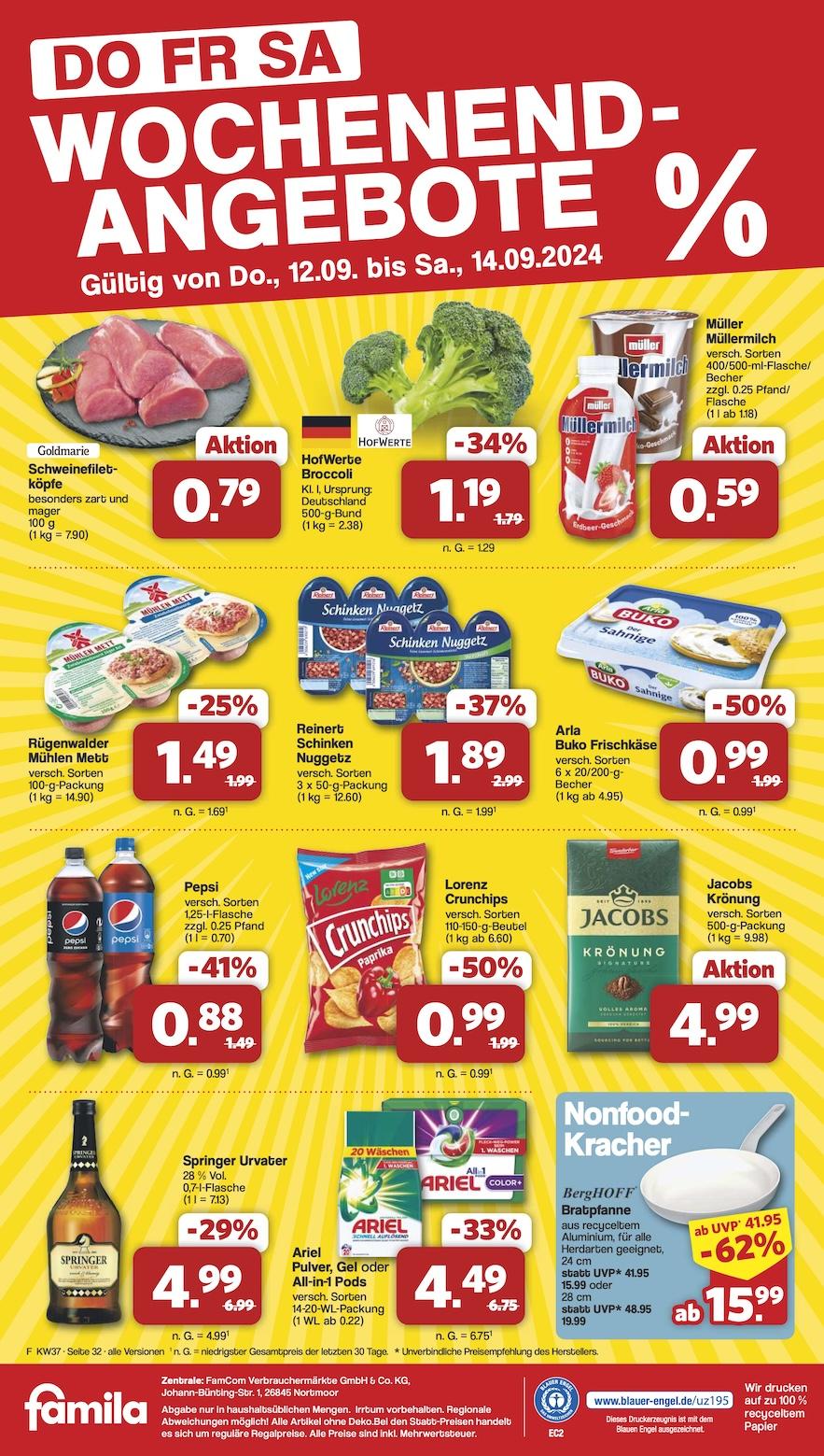 Famila Aktueller Prospekt ab Montag Seite 32