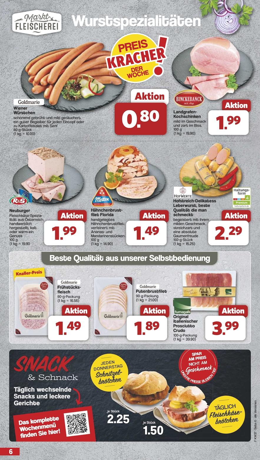 Famila Aktueller Prospekt ab Montag Seite 6