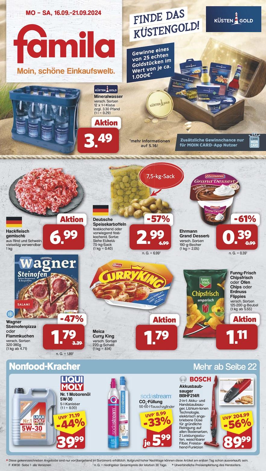 Famila Aktueller Prospekt ab Montag Seite 1