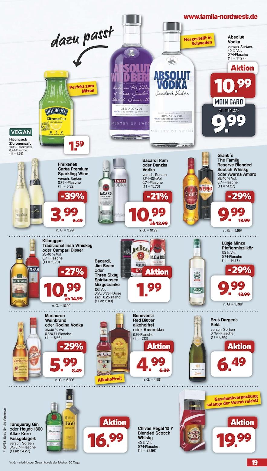 Famila Aktueller Prospekt ab Montag Seite 19