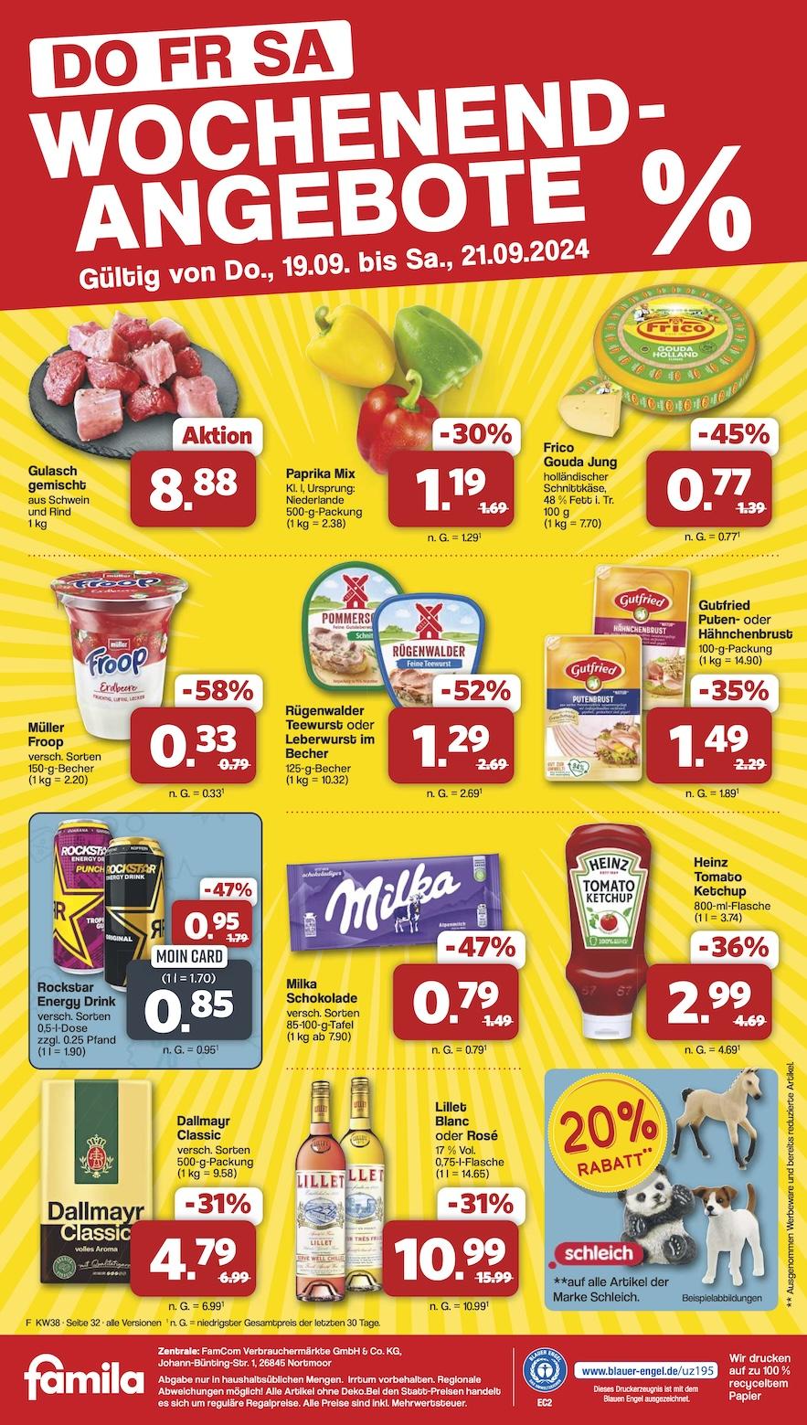 Famila Aktueller Prospekt ab Montag Seite 32