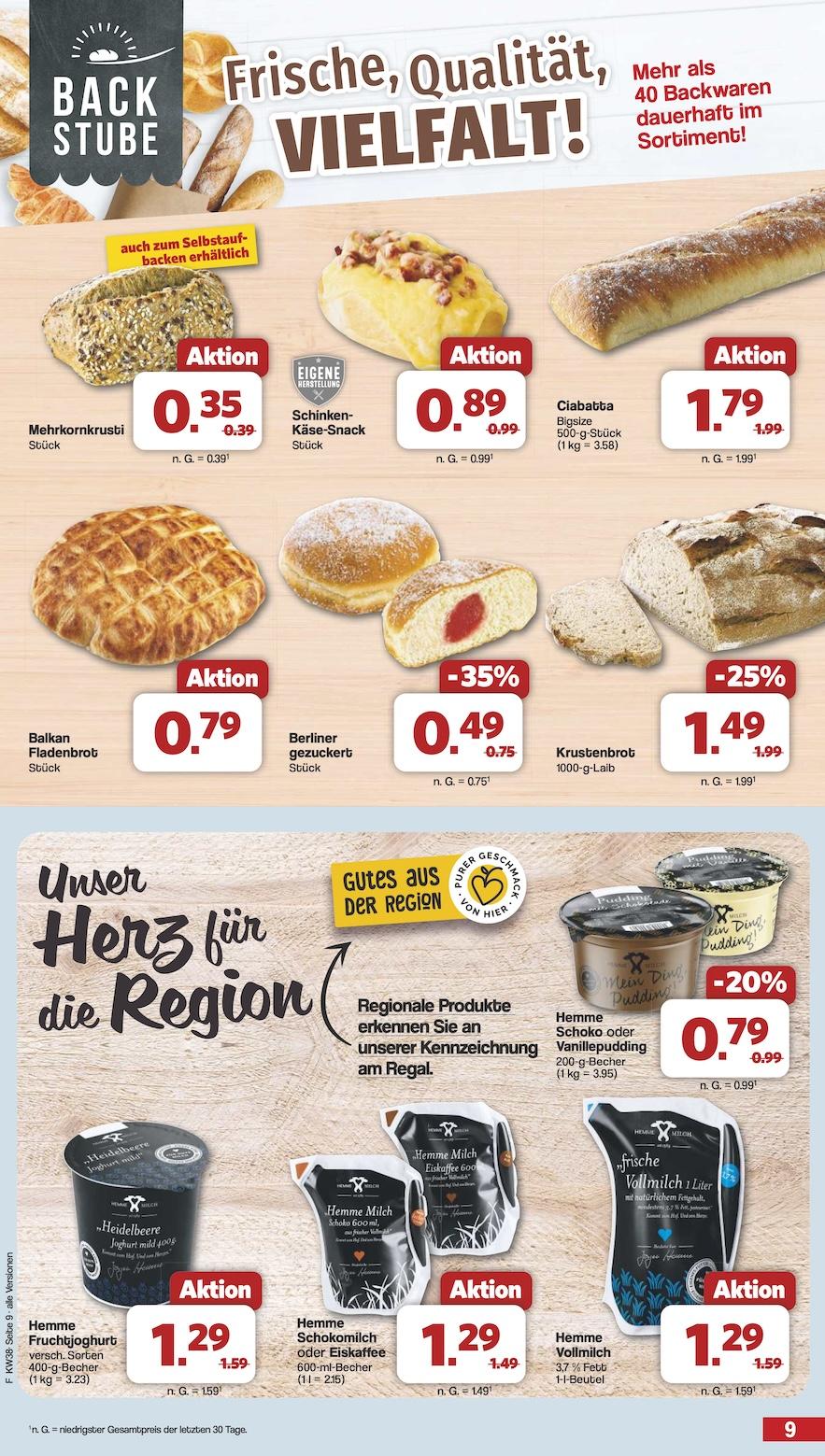 Famila Aktueller Prospekt ab Montag Seite 9