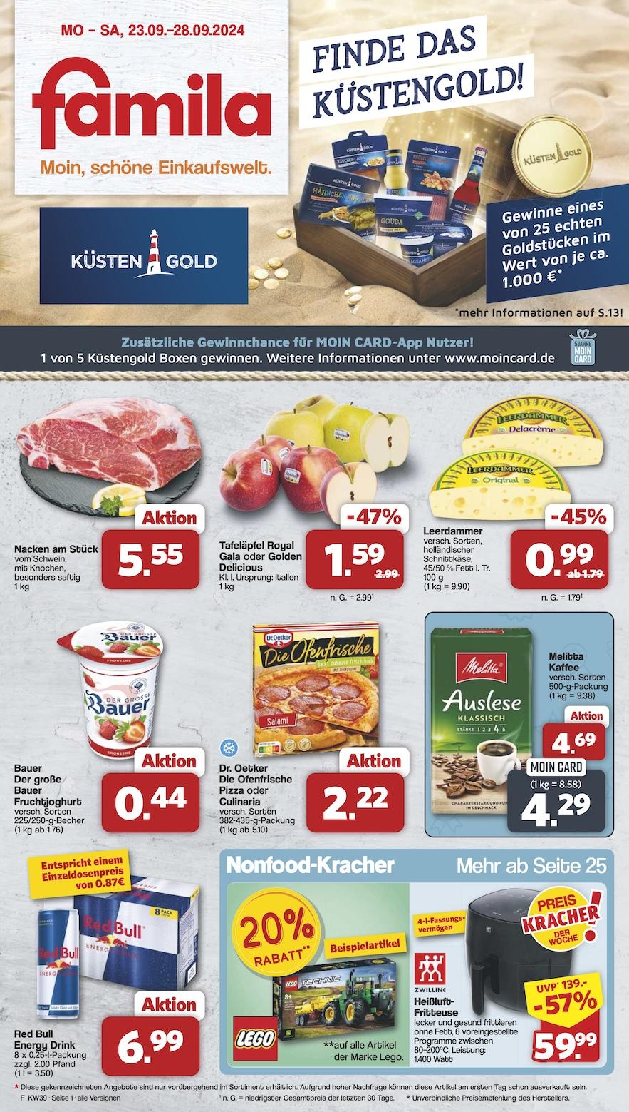 Famila Aktueller Prospekt ab Montag Seite 1
