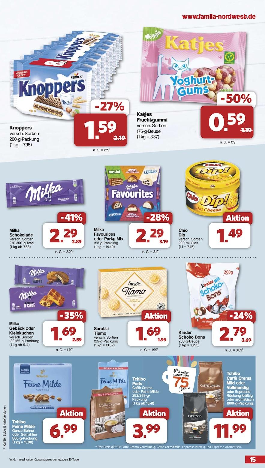 Famila Aktueller Prospekt ab Montag Seite 15