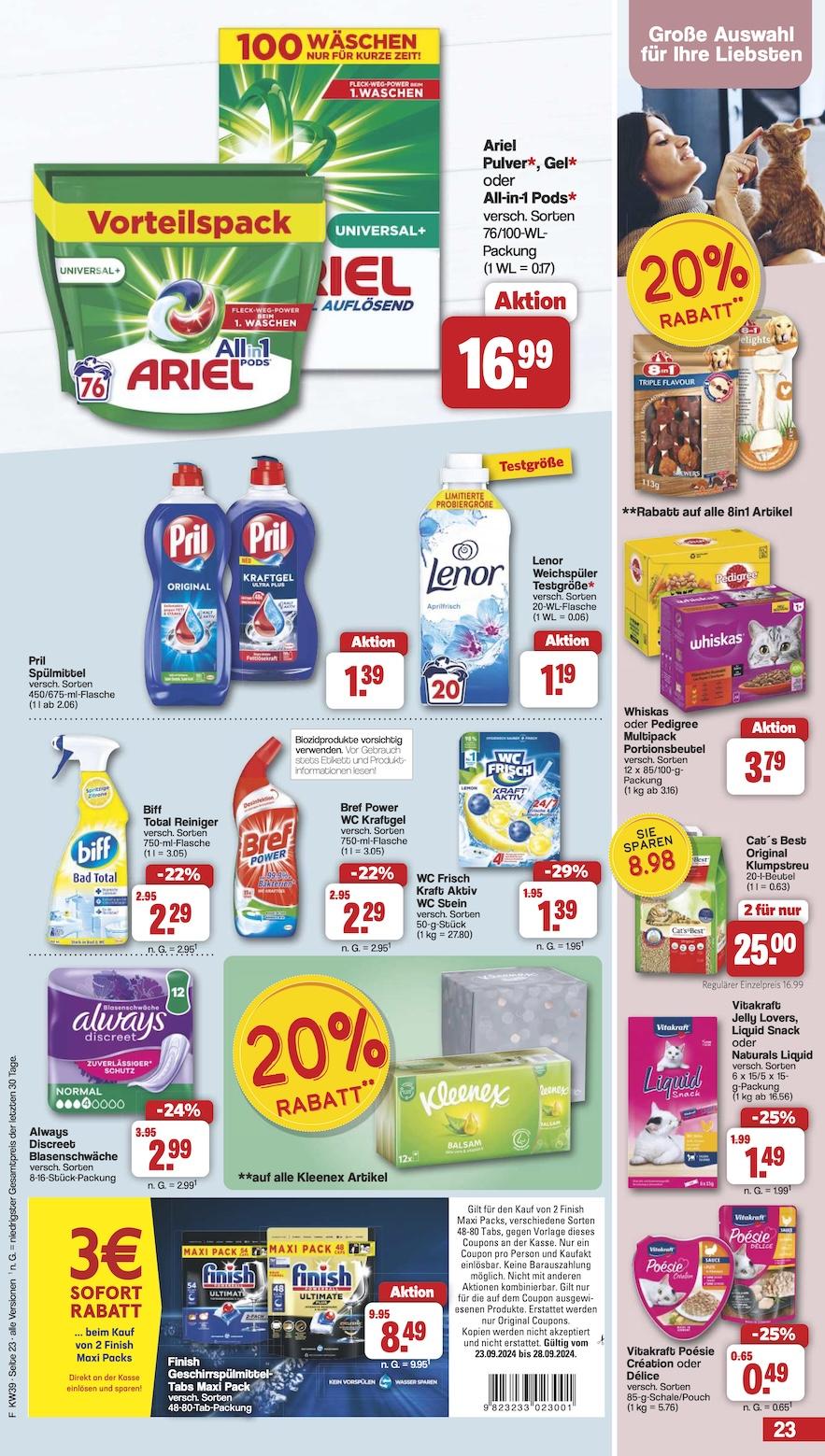 Famila Aktueller Prospekt ab Montag Seite 23