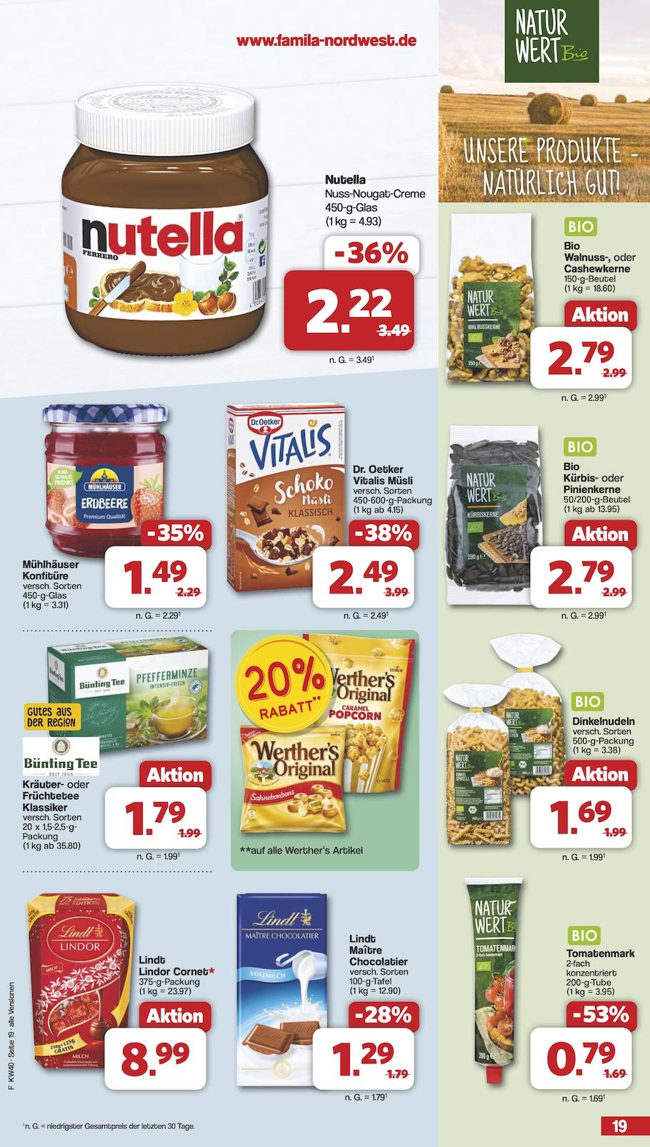 Famila Aktueller Prospekt ab Montag Seite 19