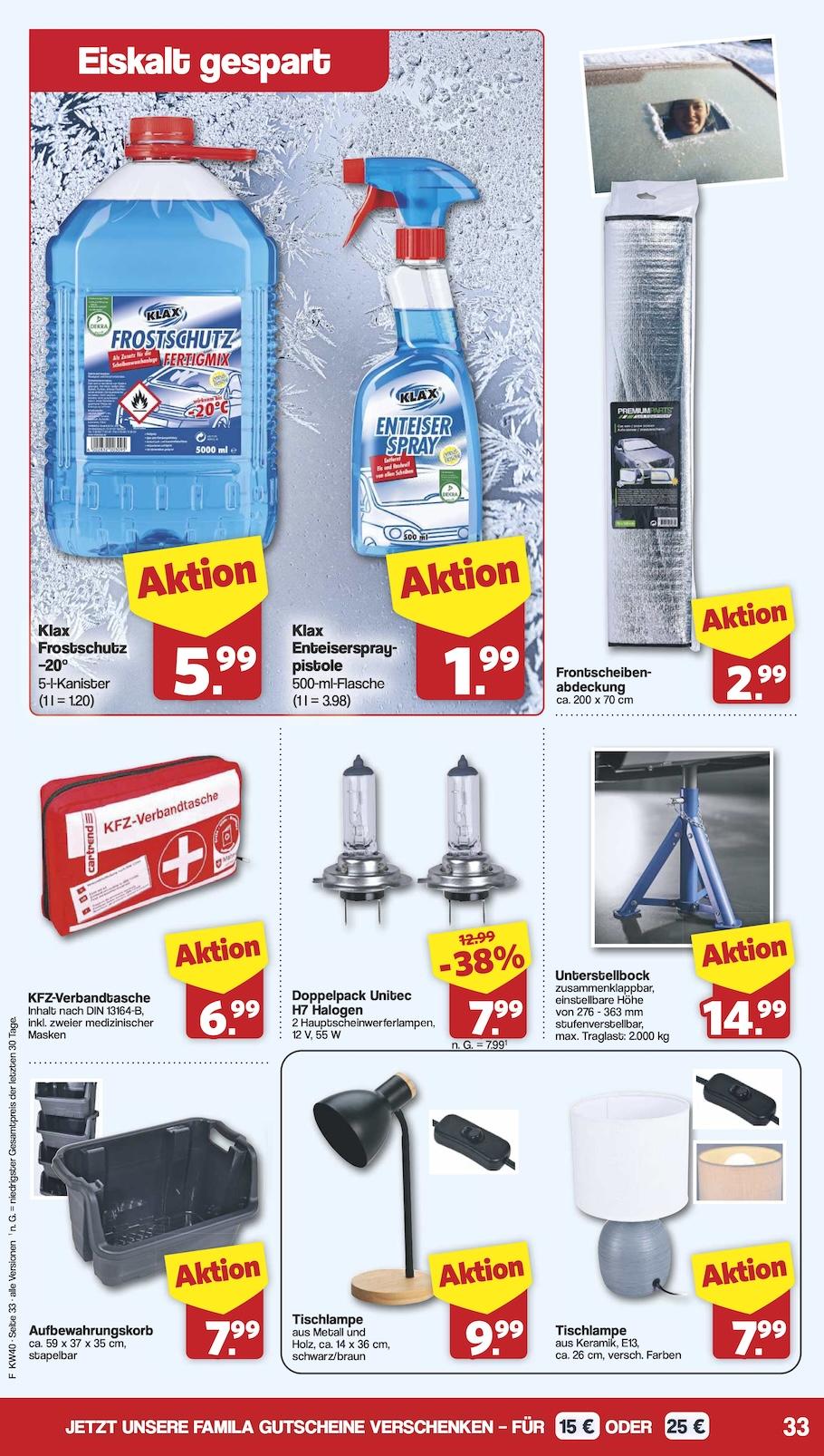 Famila Aktueller Prospekt ab Montag Seite 33