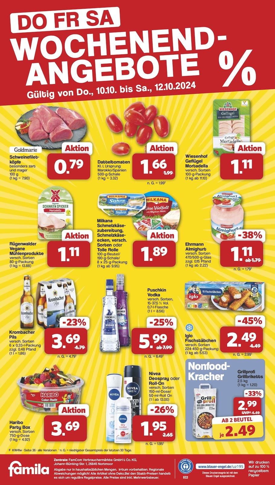 Famila Aktueller Prospekt ab Montag Seite 36