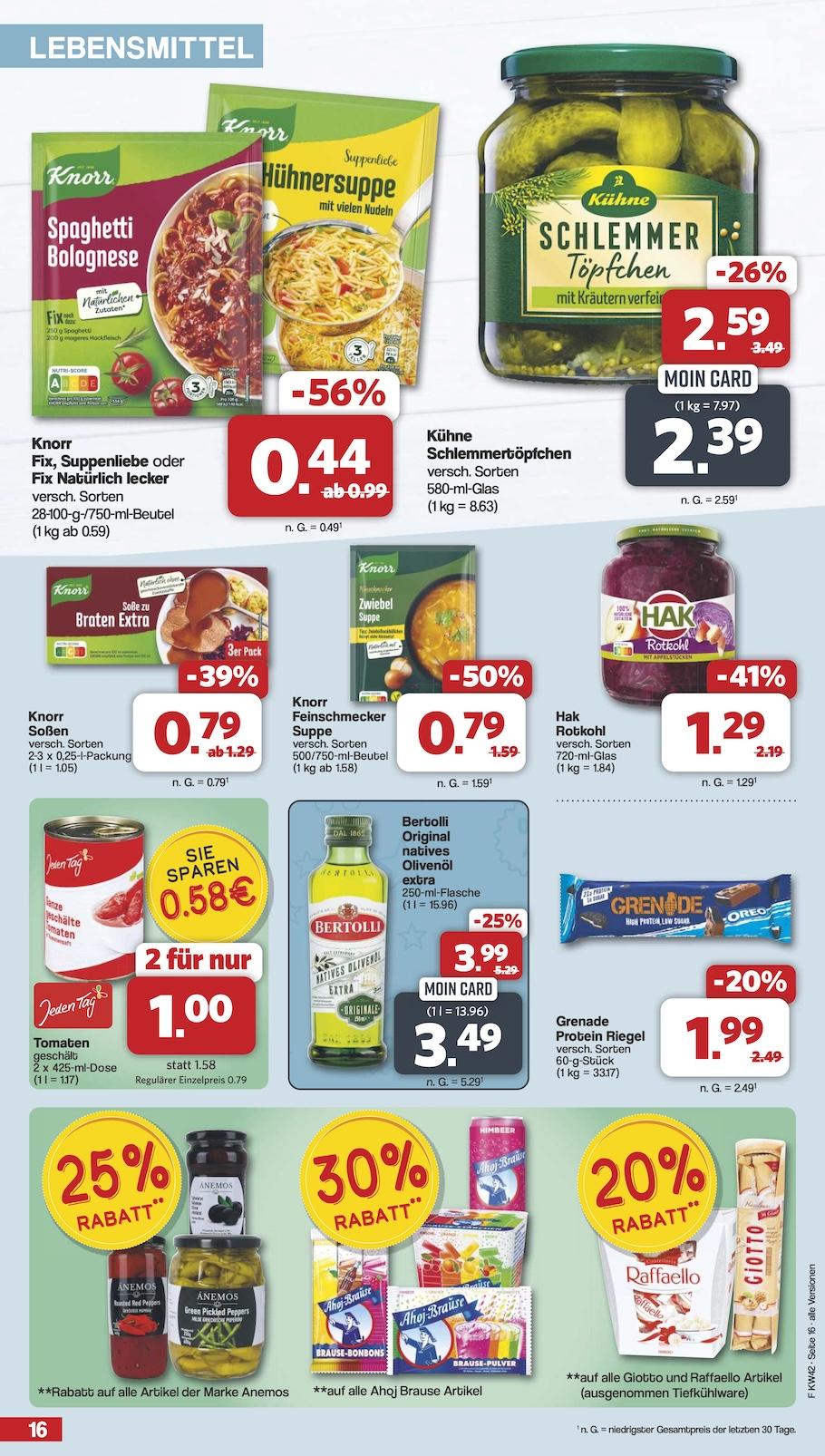 Famila Aktueller Prospekt ab Montag Seite 16