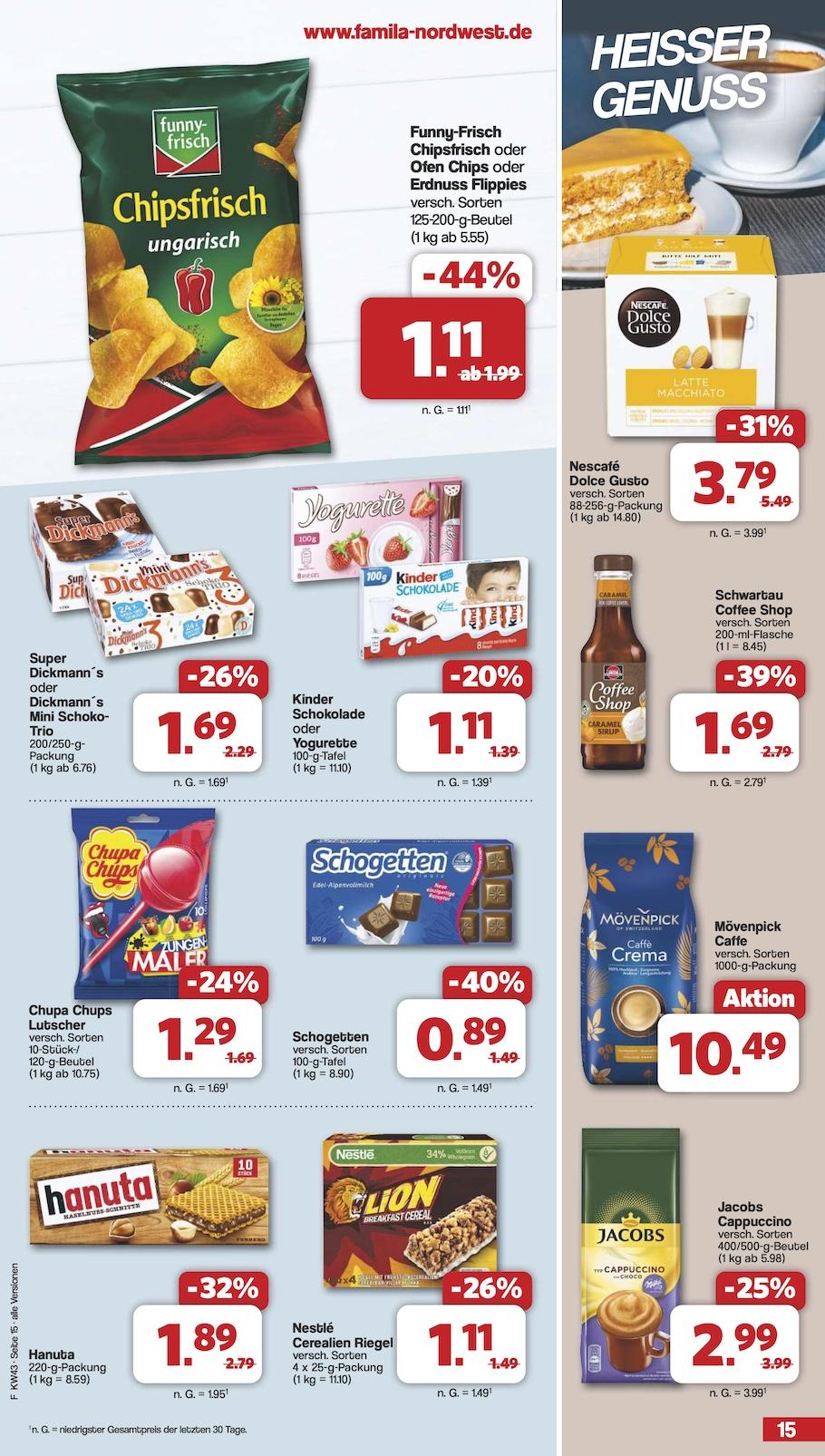 Famila Aktueller Prospekt ab Montag Seite 15