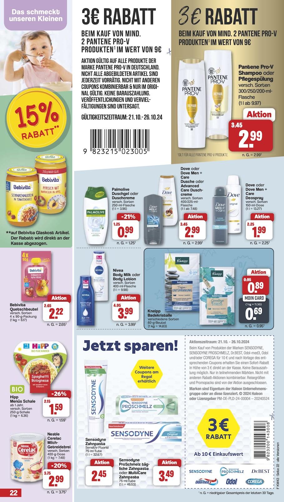 Famila Aktueller Prospekt ab Montag Seite 22