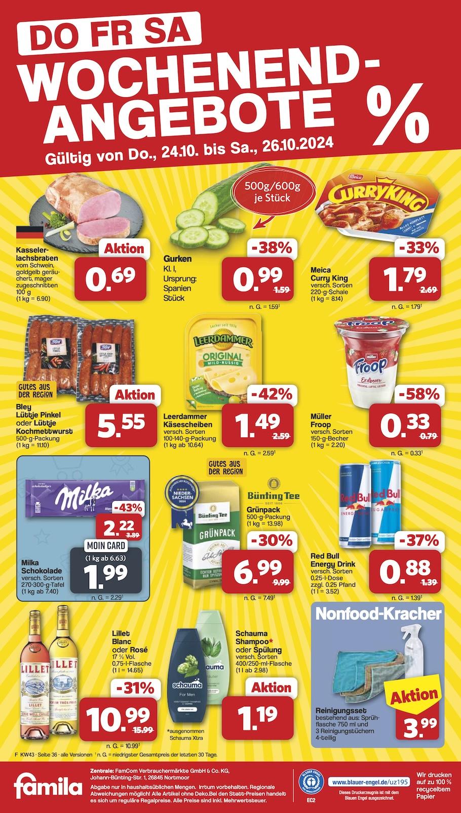 Famila Aktueller Prospekt ab Montag Seite 36