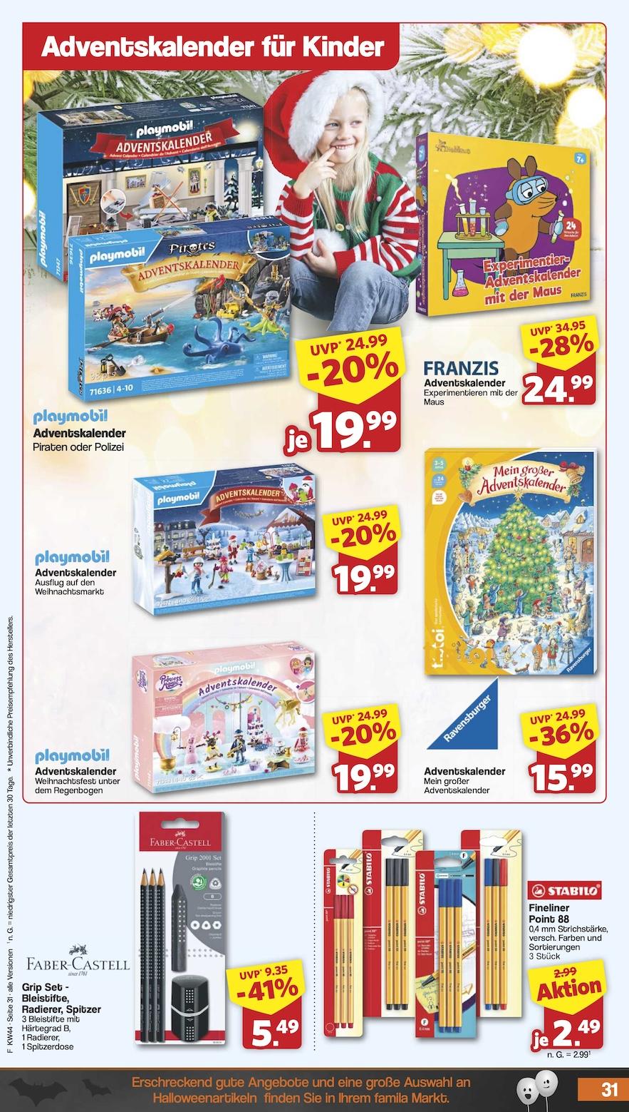 Famila Aktueller Prospekt ab Montag Seite 31